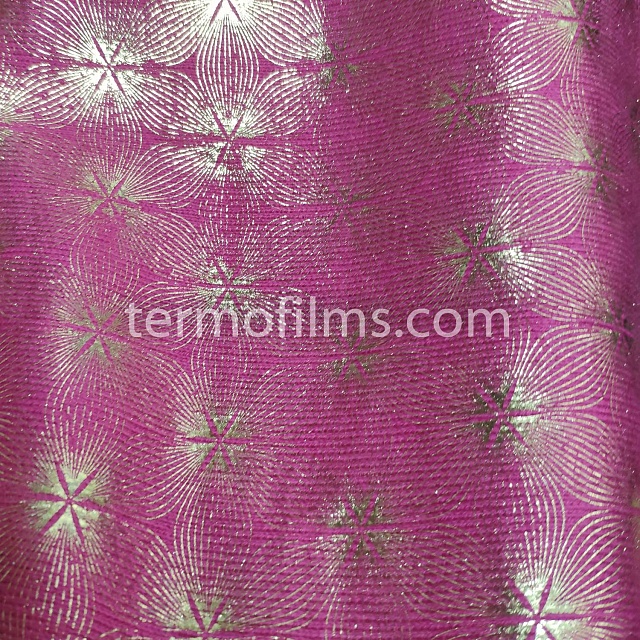 Цветная текстильная фольга